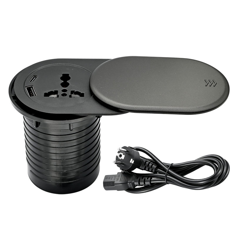 Built-in Desktop Round Socket